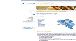 Desktop Screenshot of accountant.be