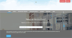 Desktop Screenshot of accountant.co.uk